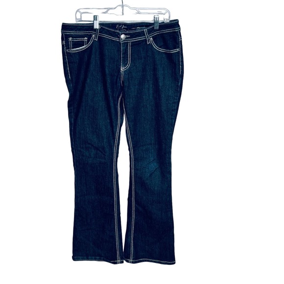 Earl Jean Bootcut Denim Pants Junior 15 - Picture 1 of 8